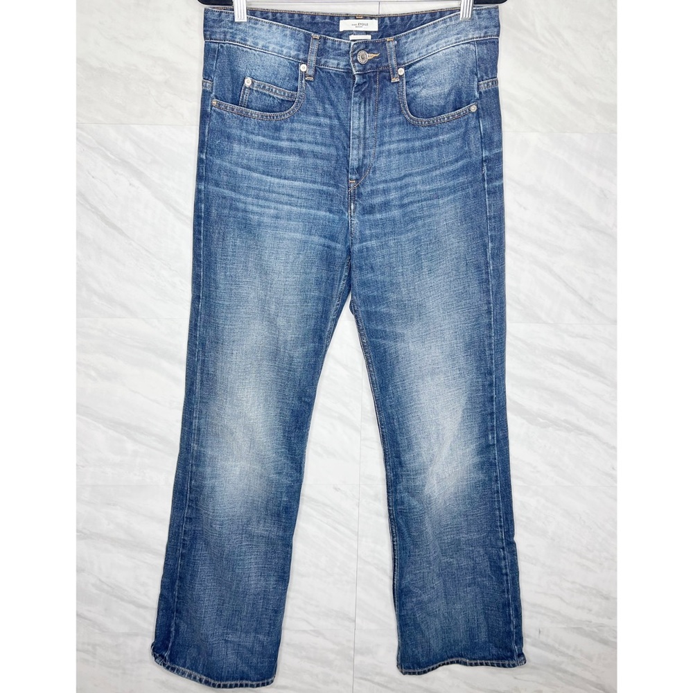 MARANT Isabel Etoile Marant Belvira Straight Leg Trouser Jeans 40